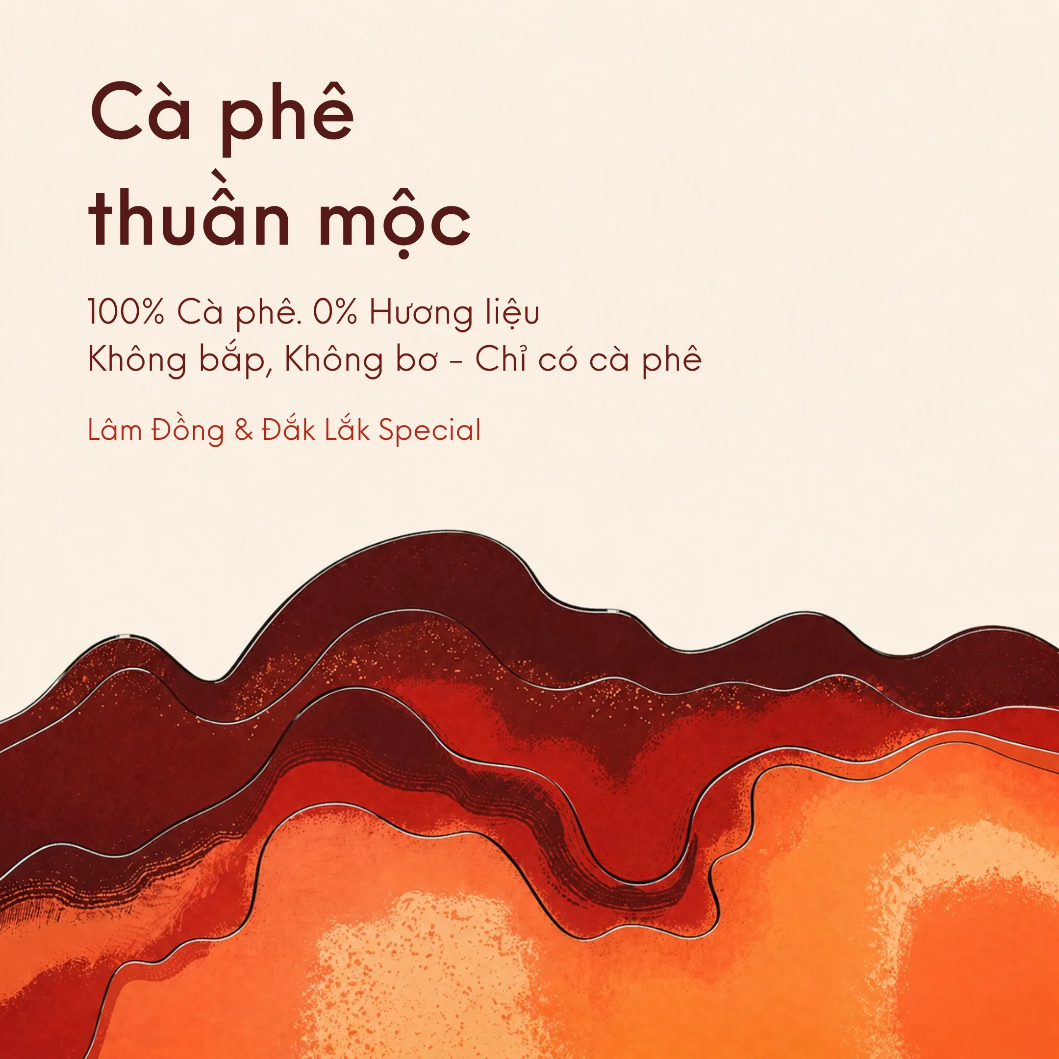 Cà phê thuần mộc — ĐẬM CAFE